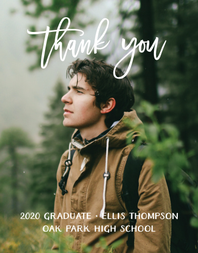 thank you graduation cards