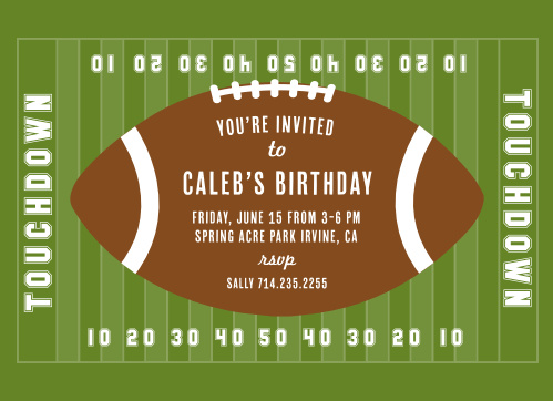 sports birthday invitations match your color style free