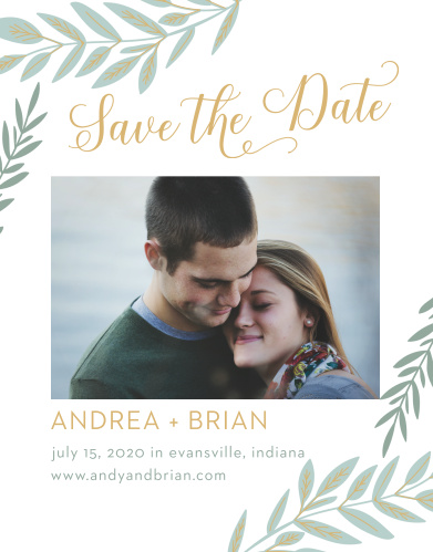 save the date cards match your colors style free basic invite