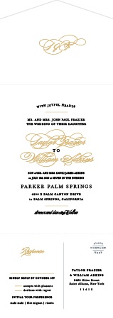 Seal and Send Wedding Invitations, All-in-One Wedding Invitations ...