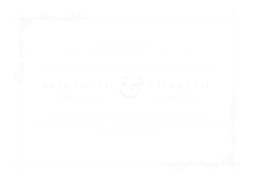 wedding invitations match your color style free