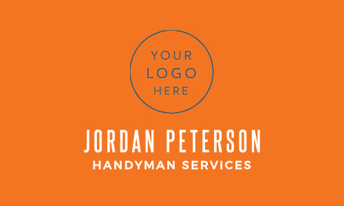 handyman business cards match your color style free