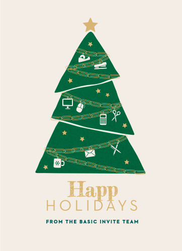 business corporate holiday cards easy to design basic invite