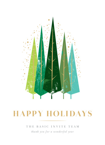 cool business holiday cards match your color style free