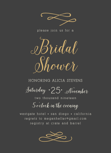 Bridal Shower Invitations & Wedding Shower Invitations | BasicInvite