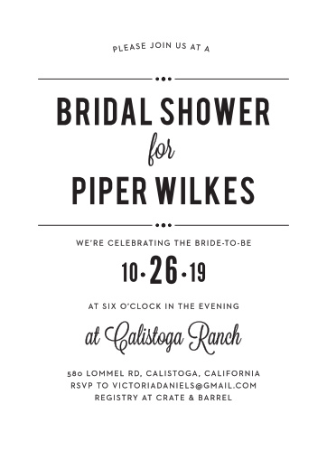 bridal shower invitations wedding shower invitations basicinvite