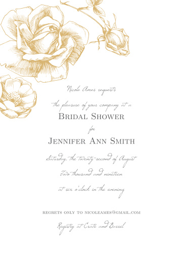 bridal shower invitations wedding shower invitations basicinvite