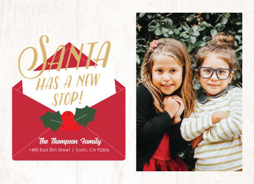 foil stamped holiday christmas cards gold silver basic invite