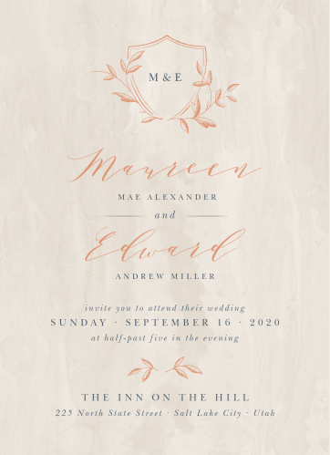 wedding invitations match your color style free
