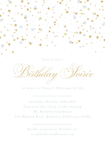 custom birthday invitations match your color style free