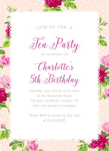 kids birthday invitations kids birthday party invites basic invite