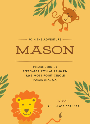 kids birthday invitations kids birthday party invites basic invite