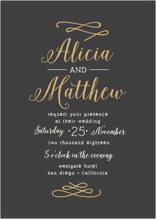 Wedding Invitation