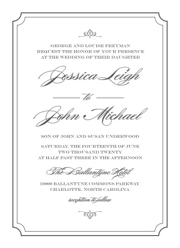 Wedding Invitation