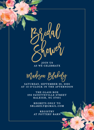 Bridal Shower Invitations & Wedding Shower Invitations 