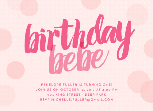 first birthday invitations 40 off super cute designs basic invite